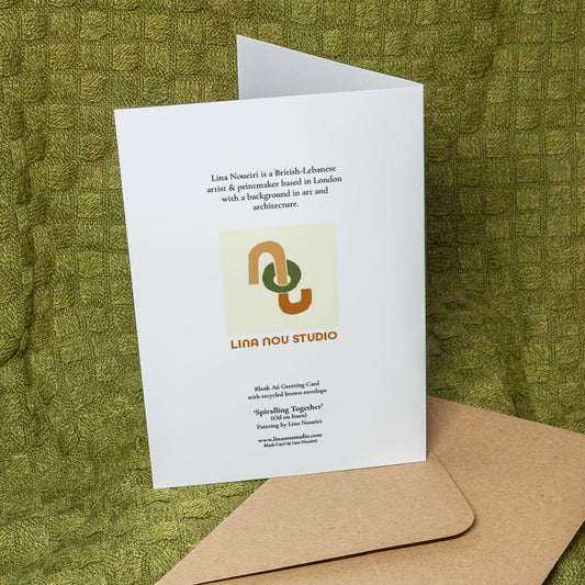 'Spiralling Together' Card