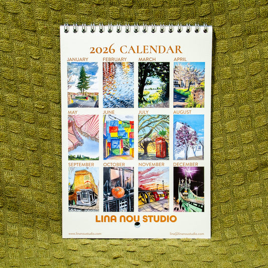 Calendar: Landscapes & Places (2026)