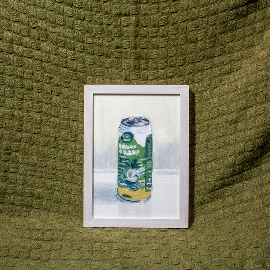 'Can of Coconut Water' Framed Painting