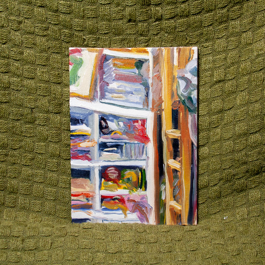 'Cluttered Corner' Oil Painting
