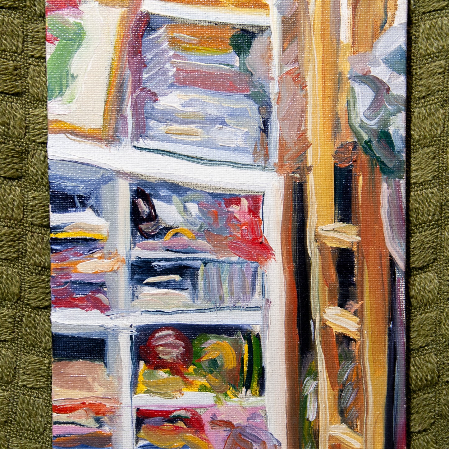 'Cluttered Corner' Oil Painting