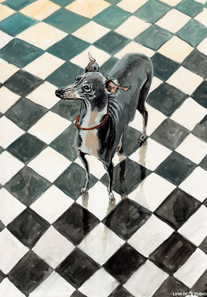 'Patiently Waiting' Card