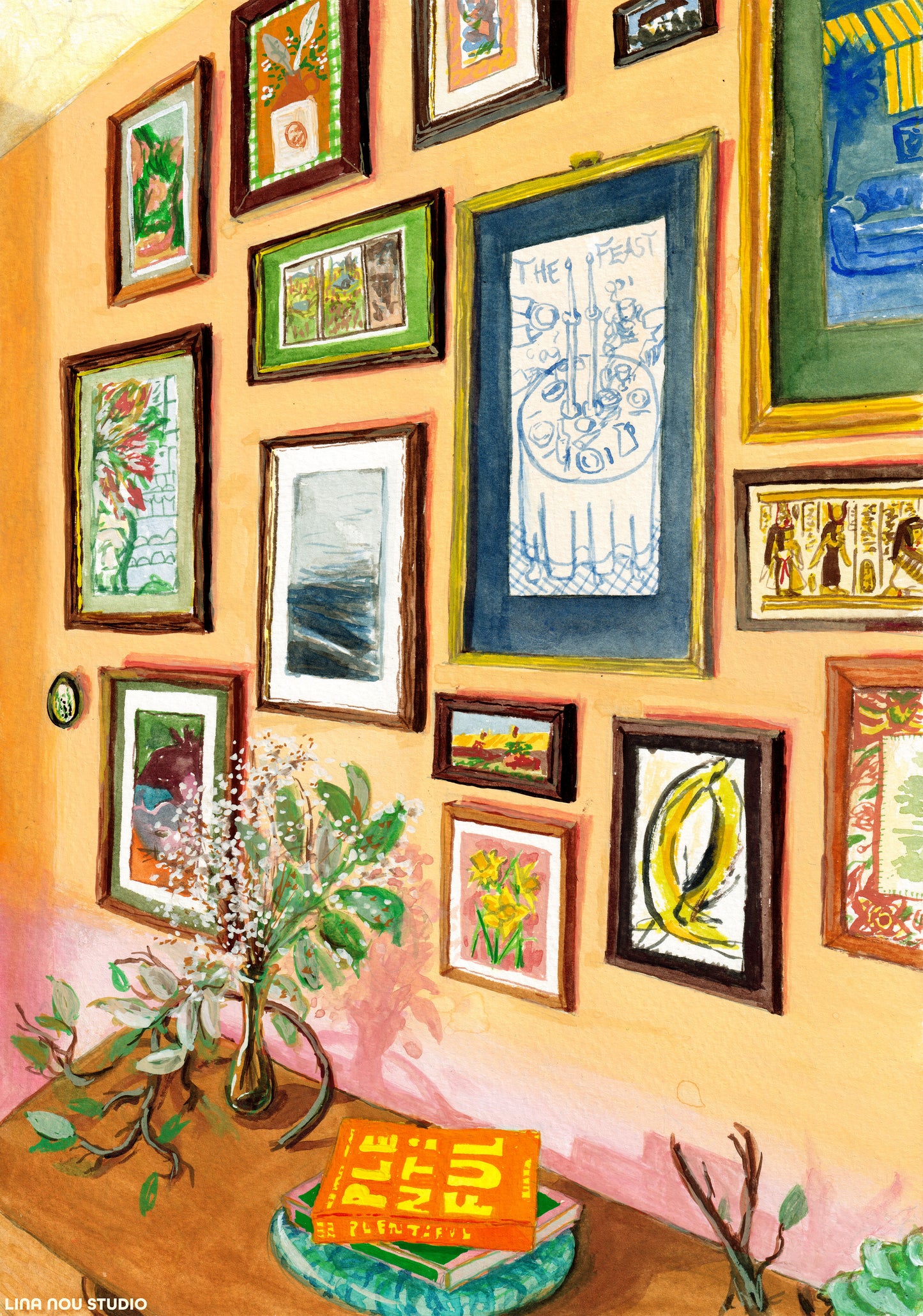 'Gallery Wall' Bookmark