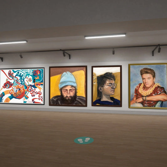 “Portraits” Virtual 3D Gallery!