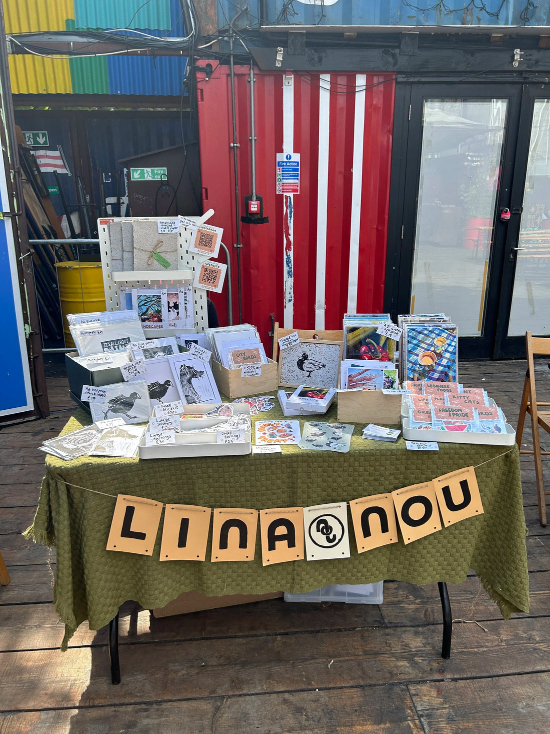 First Market Stall Ever!