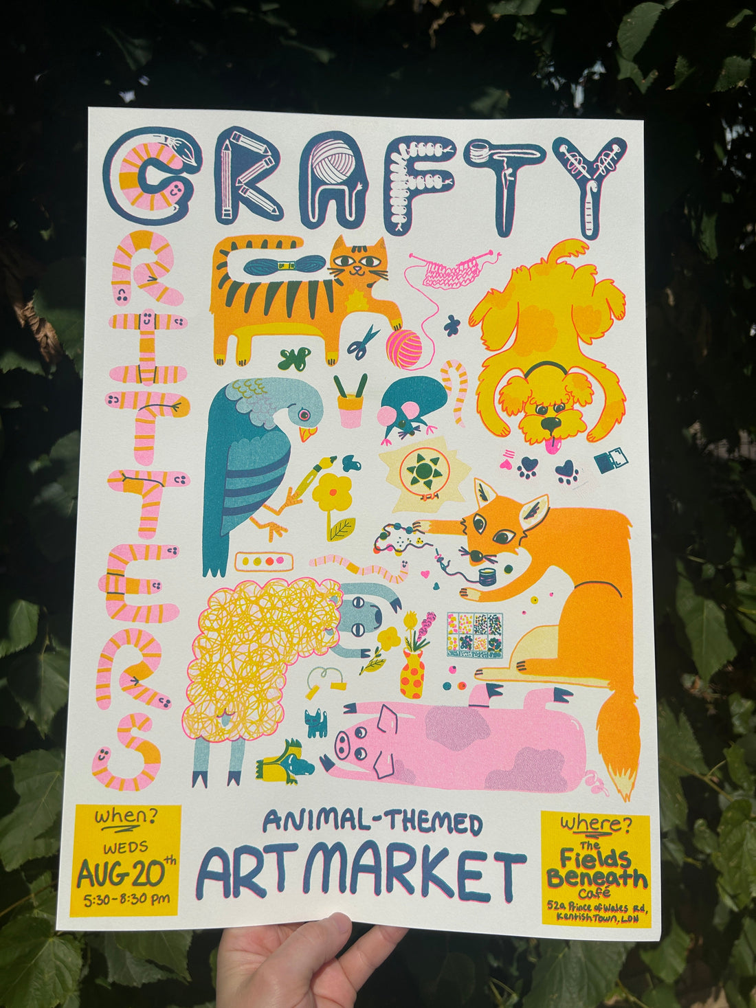 Upcoming Event: Crafty Critters Art Market!