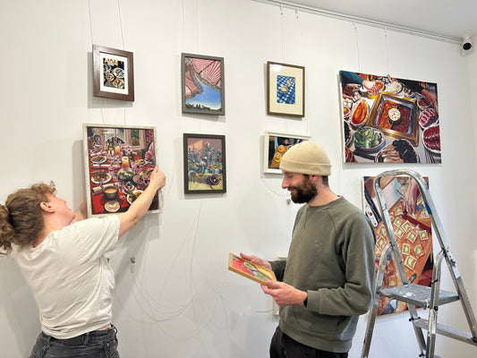 Find my art in Espacio Gallery this month!