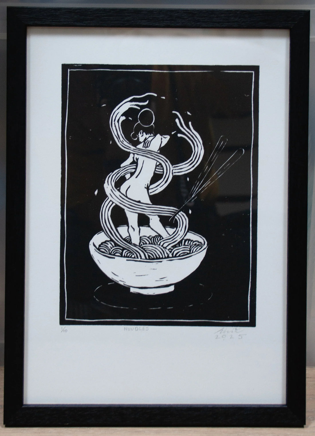 Nuudles at the Chelsea Art Society