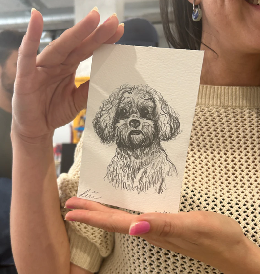 On-the-spot Pet Portraits!