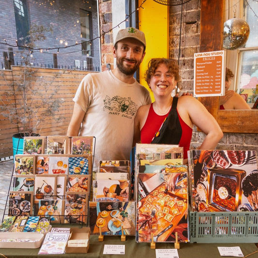 We Orgnised our own Art Market Last Month!