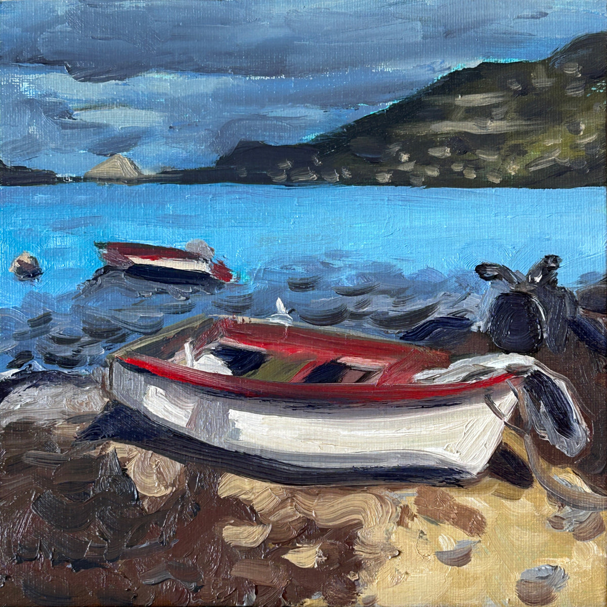 'Shored' Oil Painting