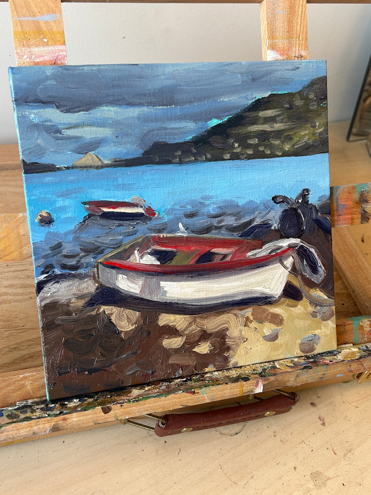 'Shored' Oil Painting