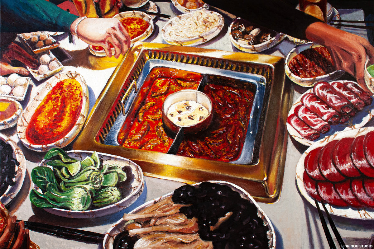 'Feasting' Giclée Art Print