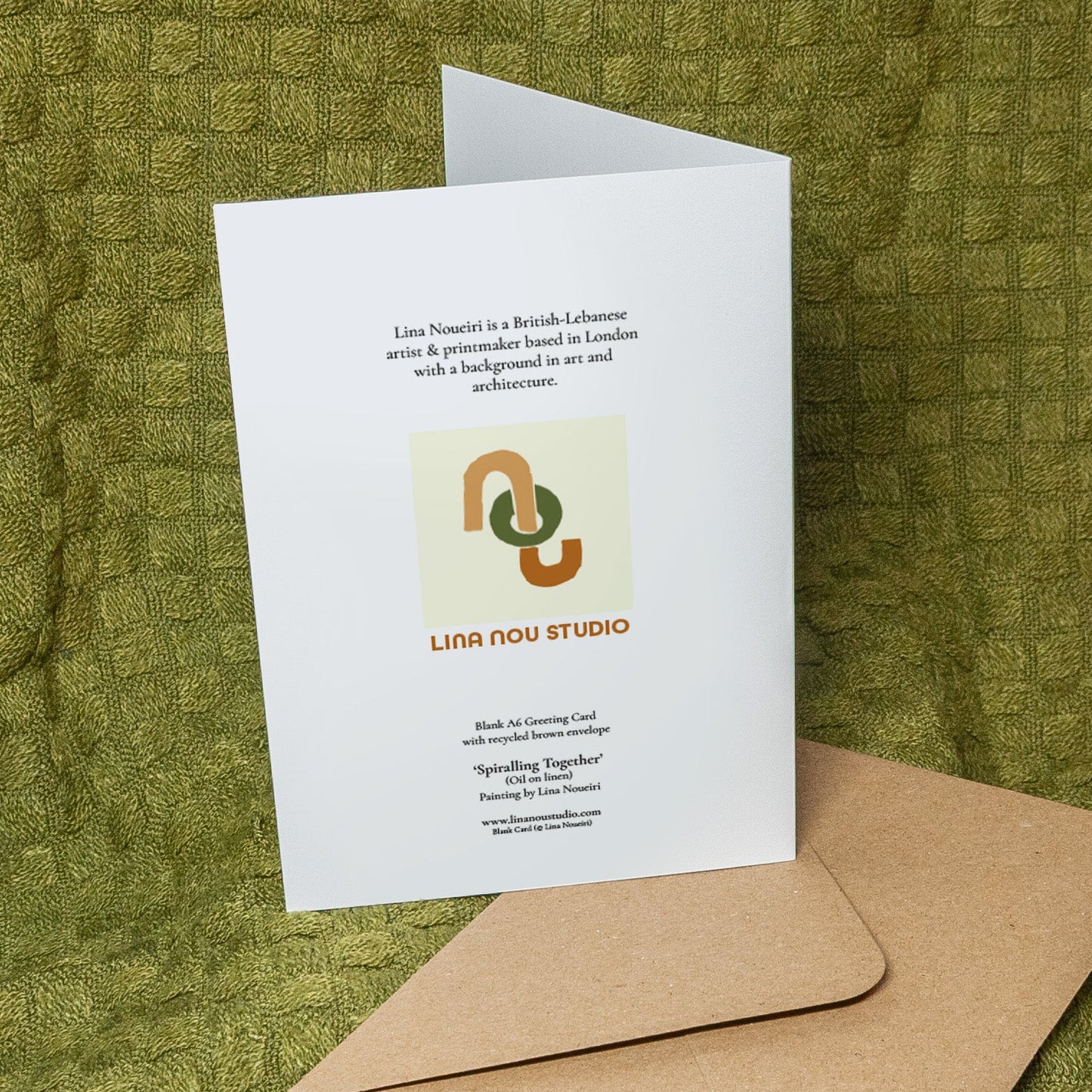 'Spiralling Together' Card