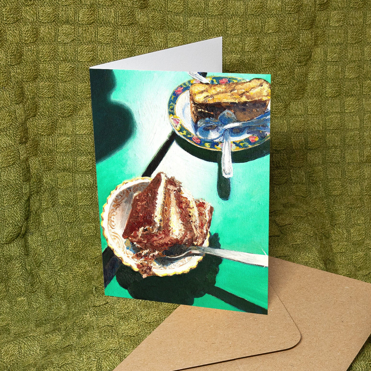 'Tiramisu on the Table' Card