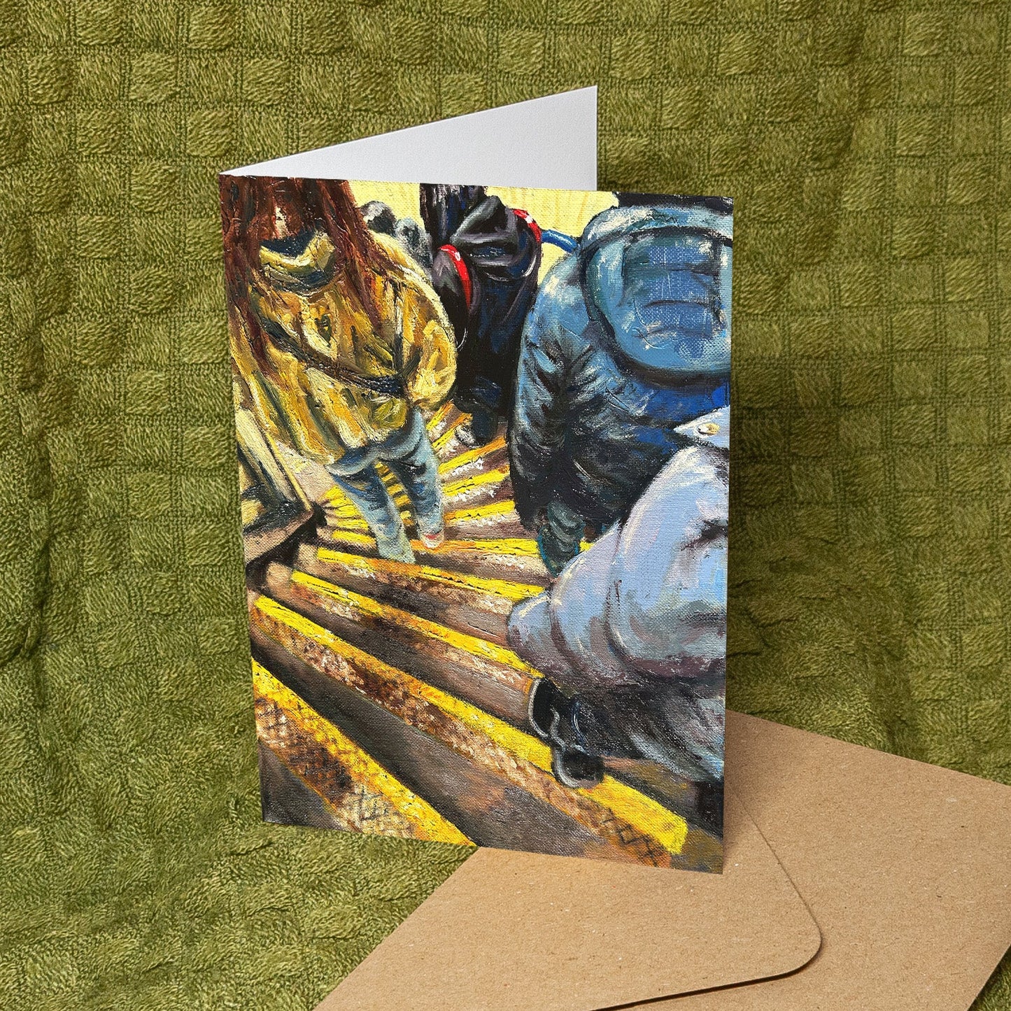 'Spiralling Together' Card