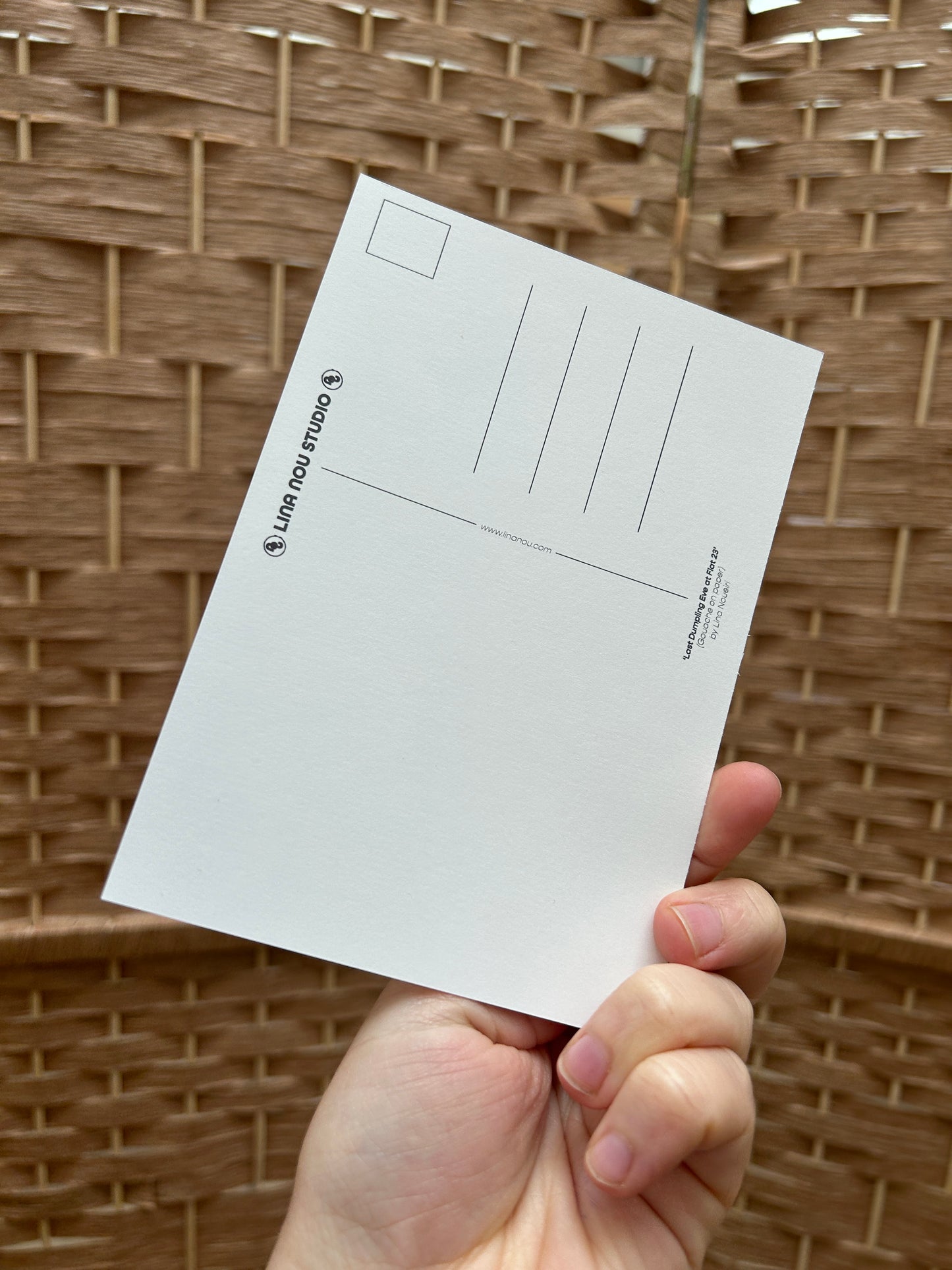 'Last Dumpling Eve at Flat 23' Card