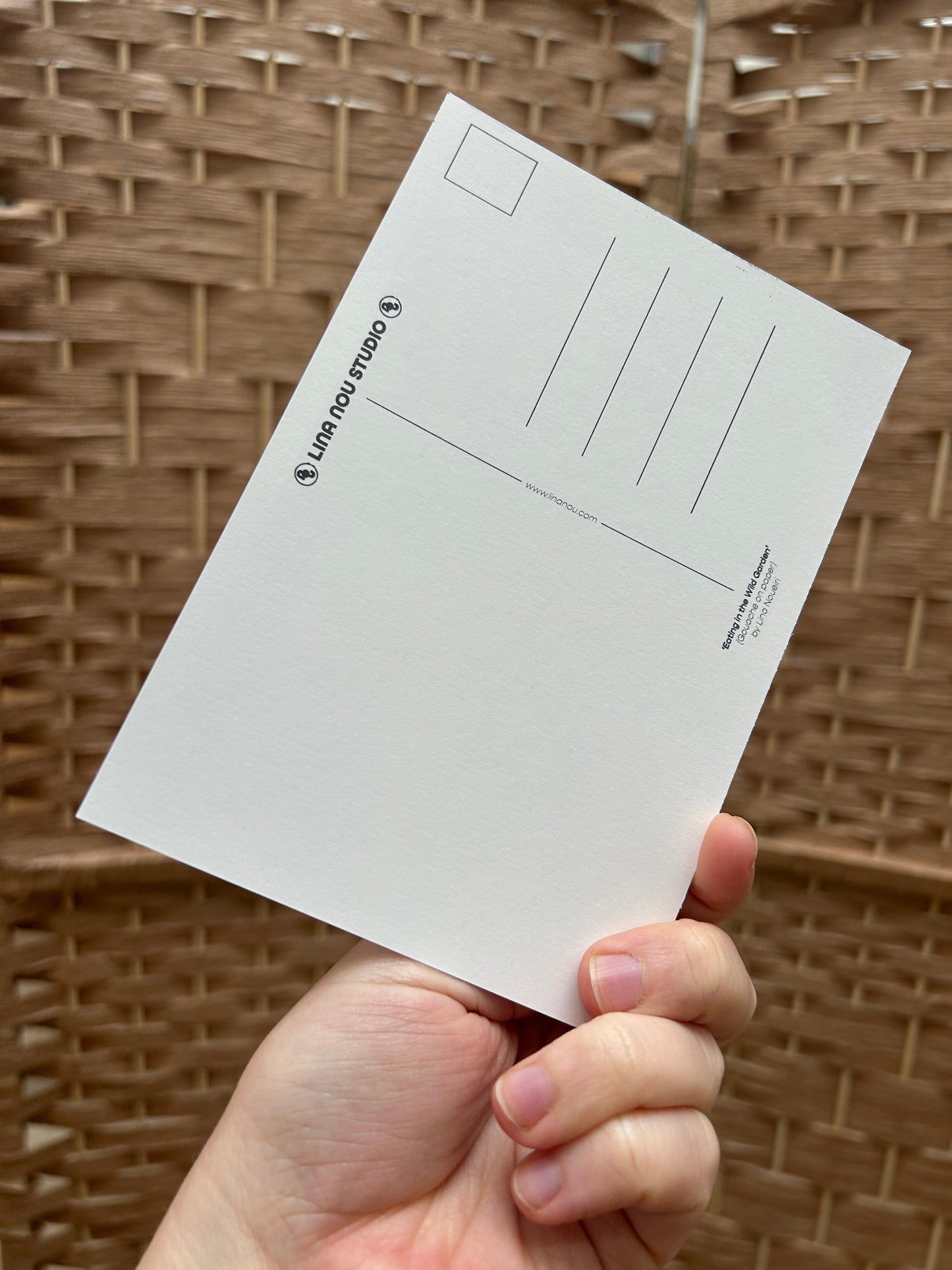 'Eating in the Wild Garden' Card