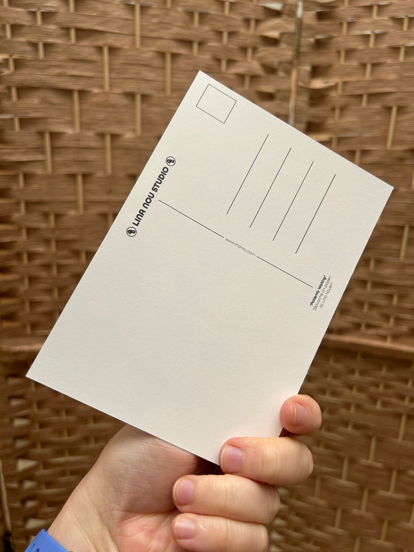 'Patiently Waiting' Card