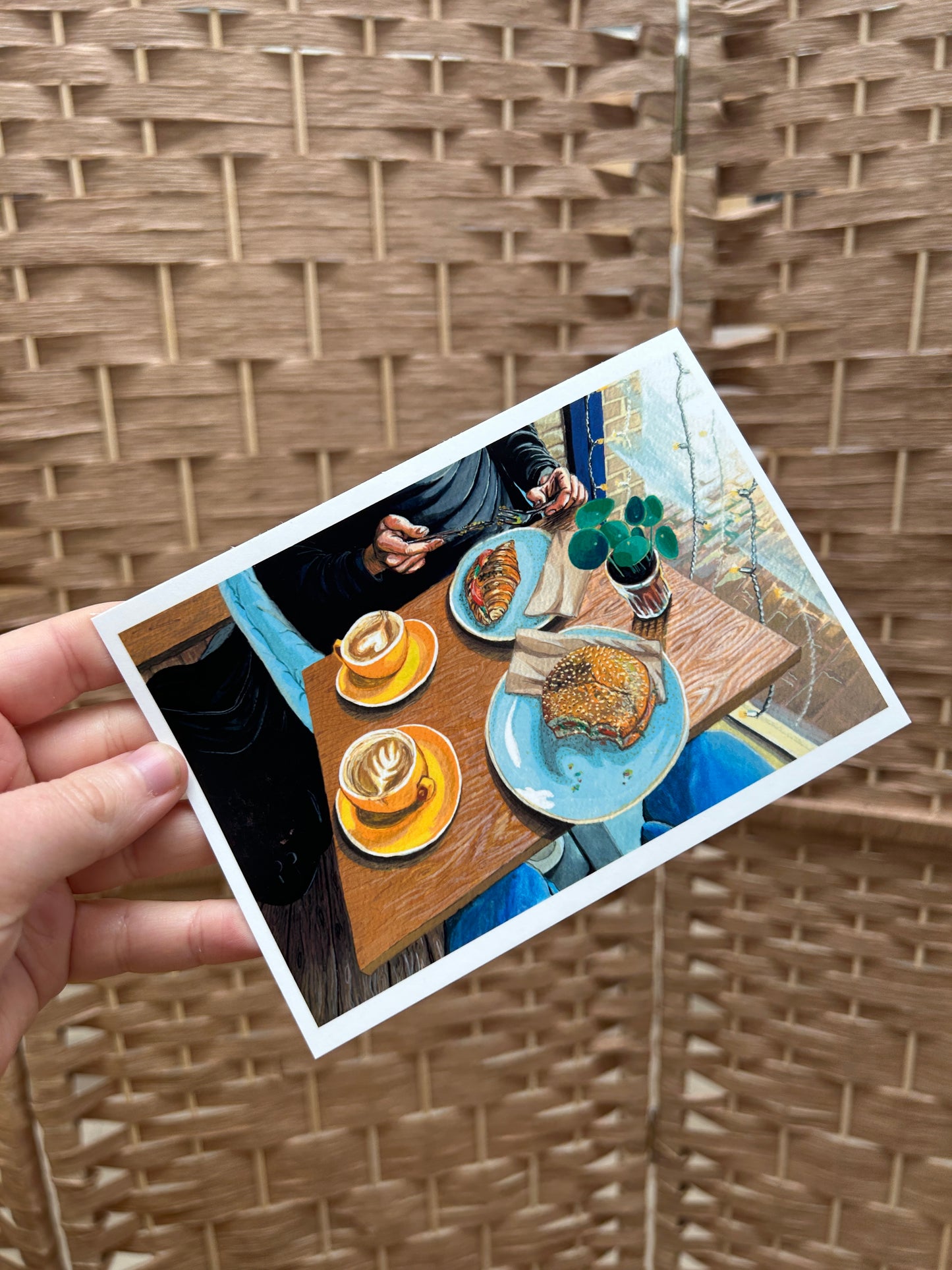 'Fields Beneath Brunch' Card