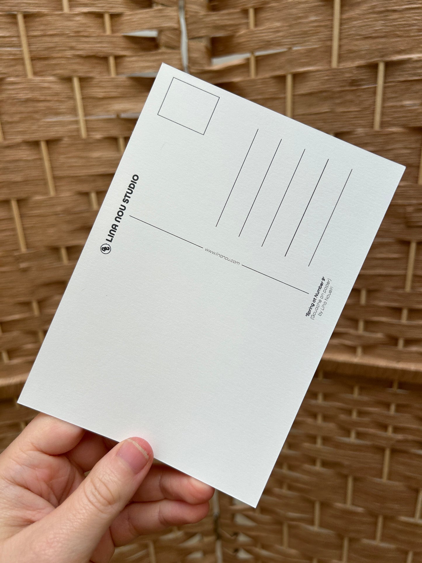 'Spring at Number 9' Card