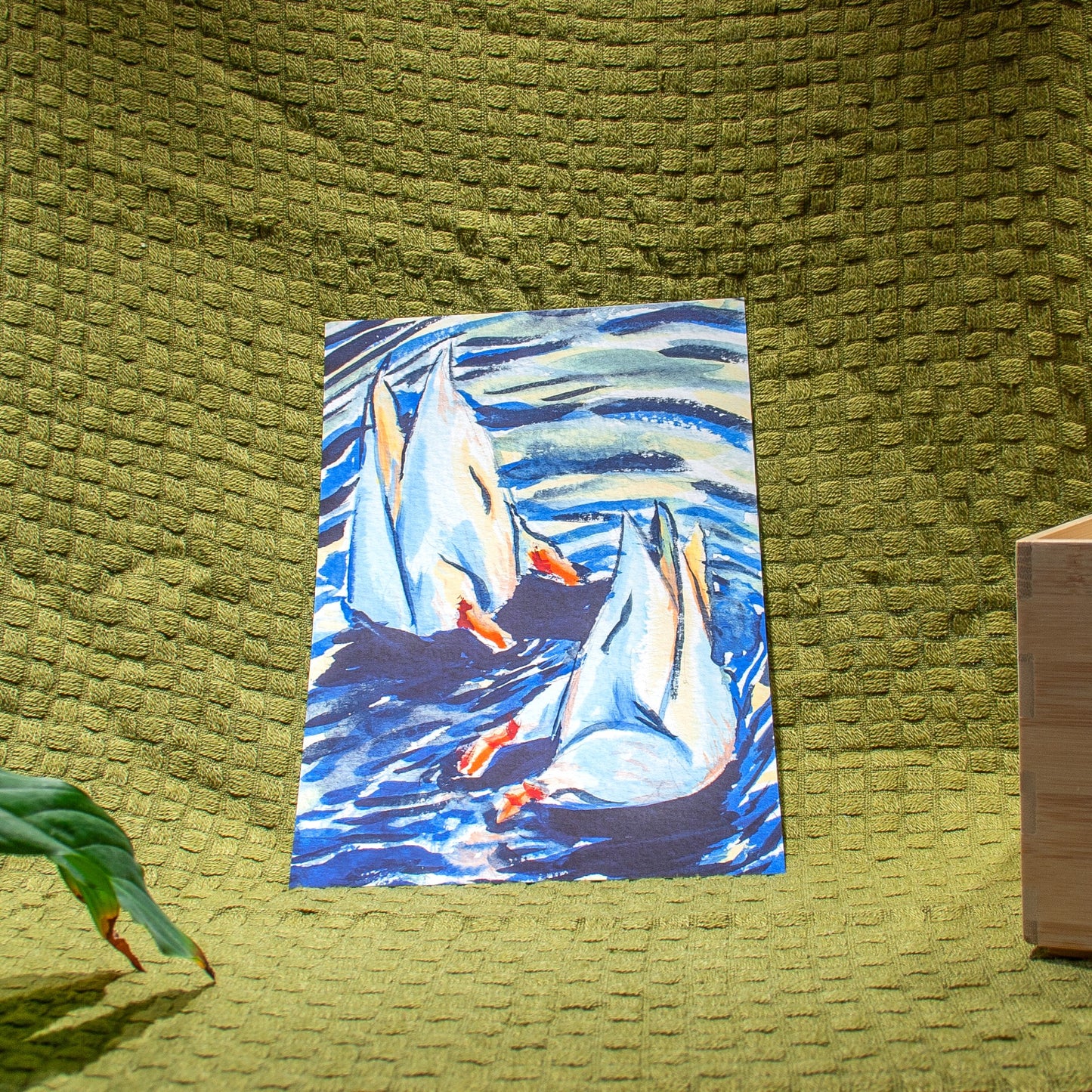 'Bottoms Up Geese' Giclée Art Print