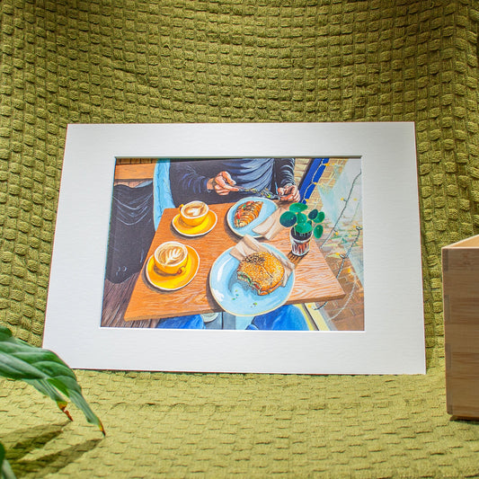 'Fields Beneath Brunch' Giclée Art Print