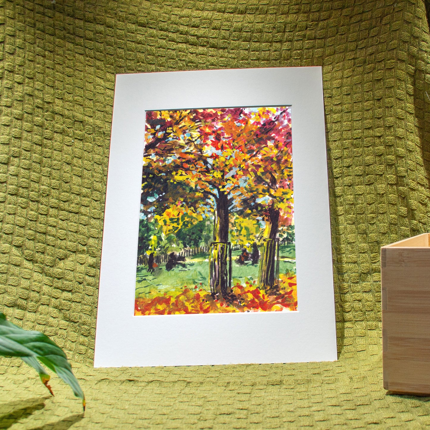 ‘Two Autumn Trees' Giclée Art Print