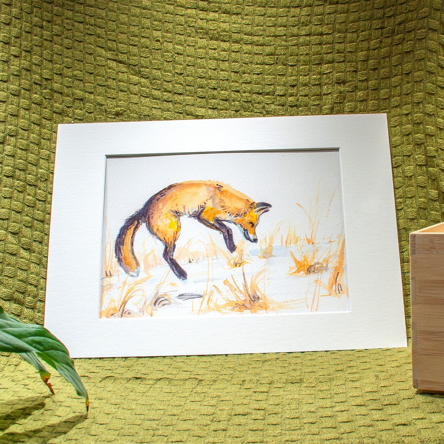 'Fox Jumping in the Sun' Giclée Art Print