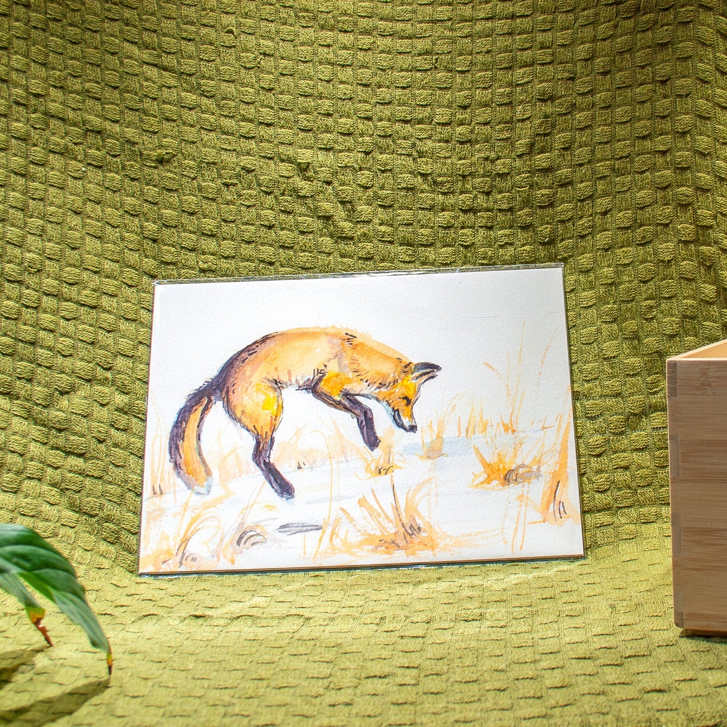 'Fox Jumping in the Sun' Giclée Art Print