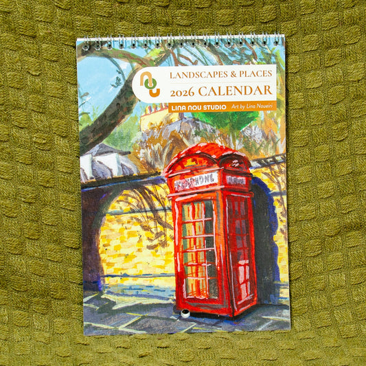 Calendar: Landscapes & Places (2026)