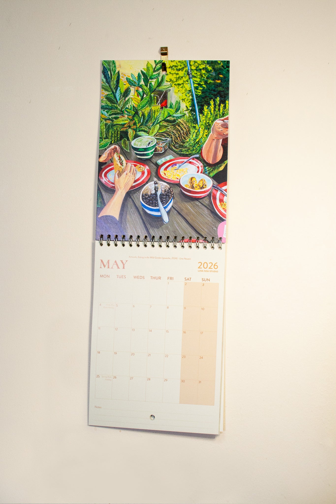 Calendar: Food & Gathering (2026)