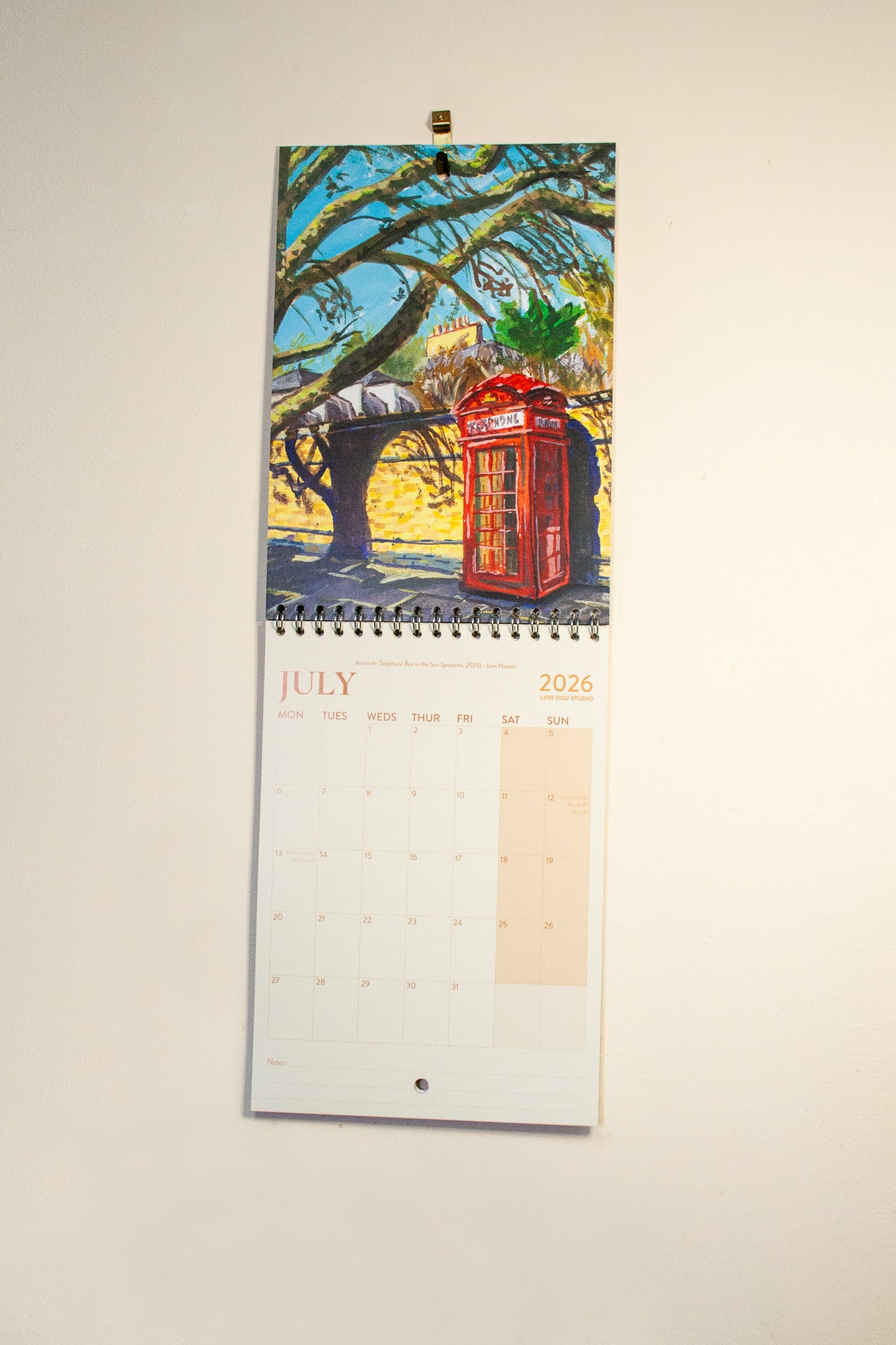 Calendar: Landscapes & Places (2026)