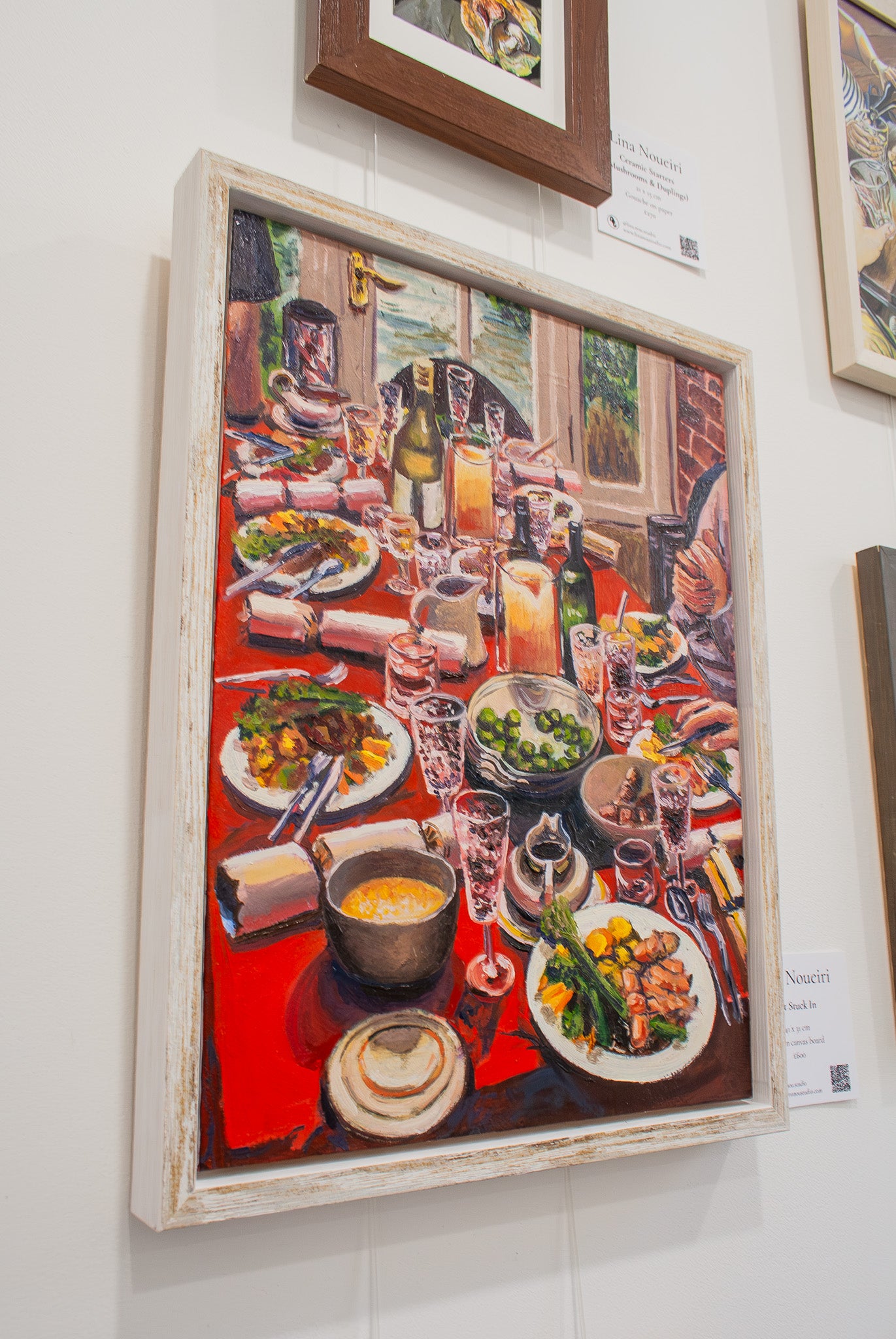 'Get Stuck In' Oil Painting (Framed)