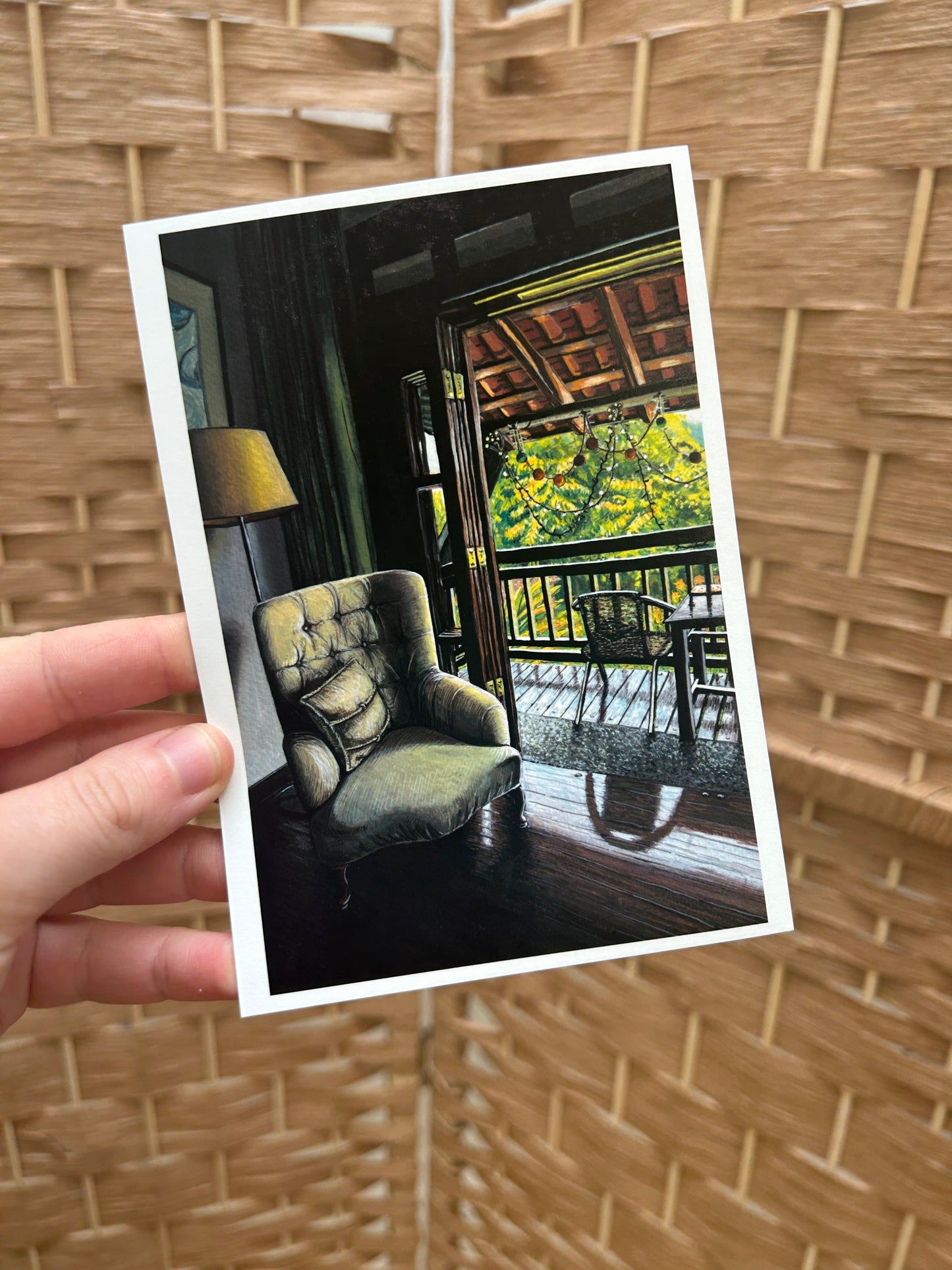 'Quiet Respite from the Heat' Card