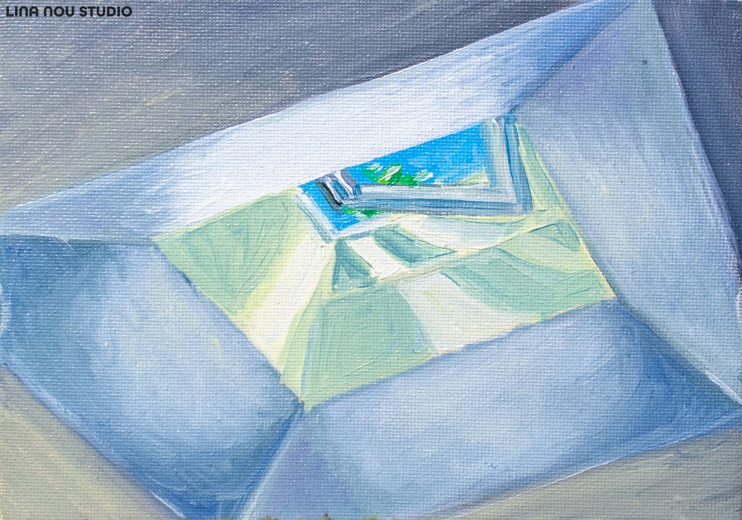 'Just Out of Reach' Oil Painting