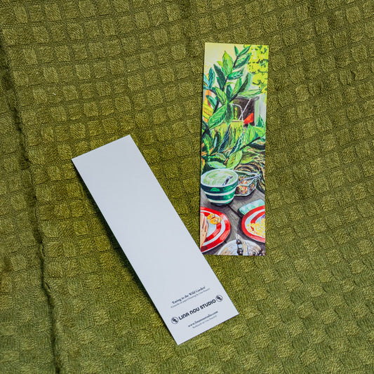 'Eating in the Wild Garden' Bookmark