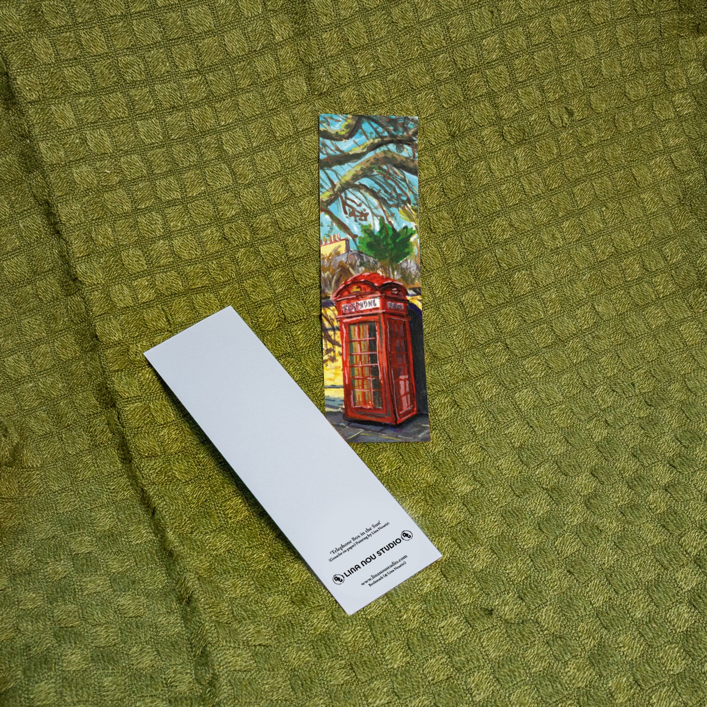 'Telephone Box in the Sun' Bookmark