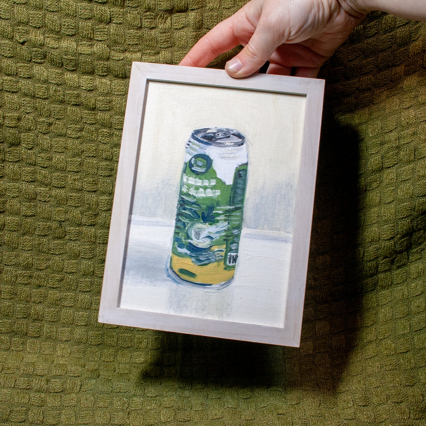 'Can of Coconut Water' Framed Painting
