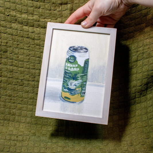 'Can of Coconut Water' Framed Painting