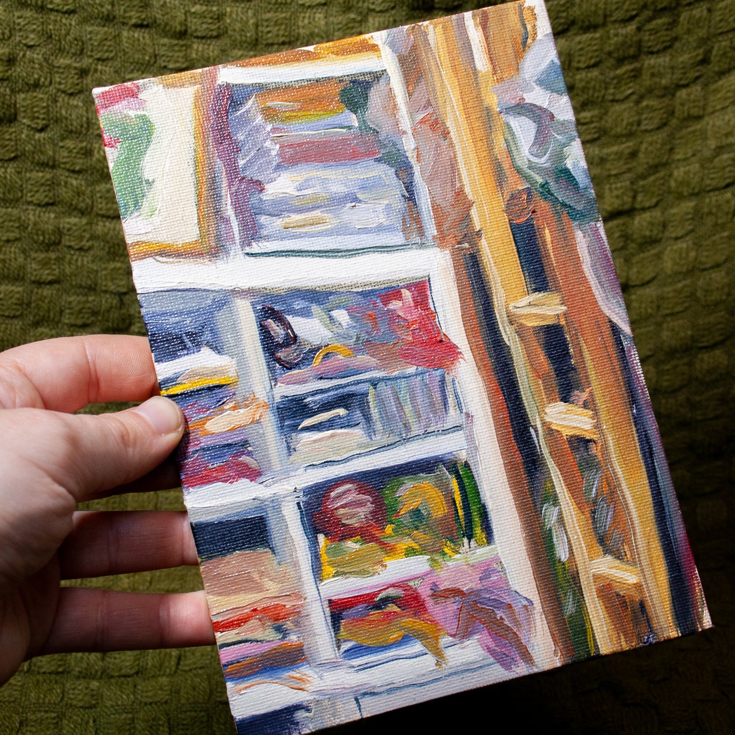 'Cluttered Corner' Painting