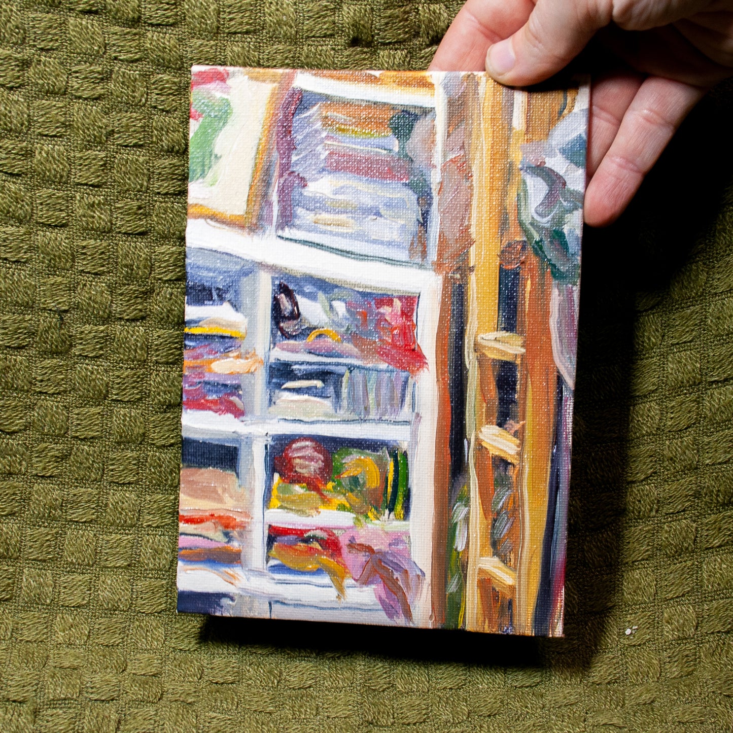 'Cluttered Corner' Painting