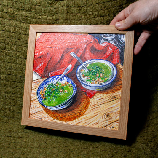 'Our Bowls' Framed Painting