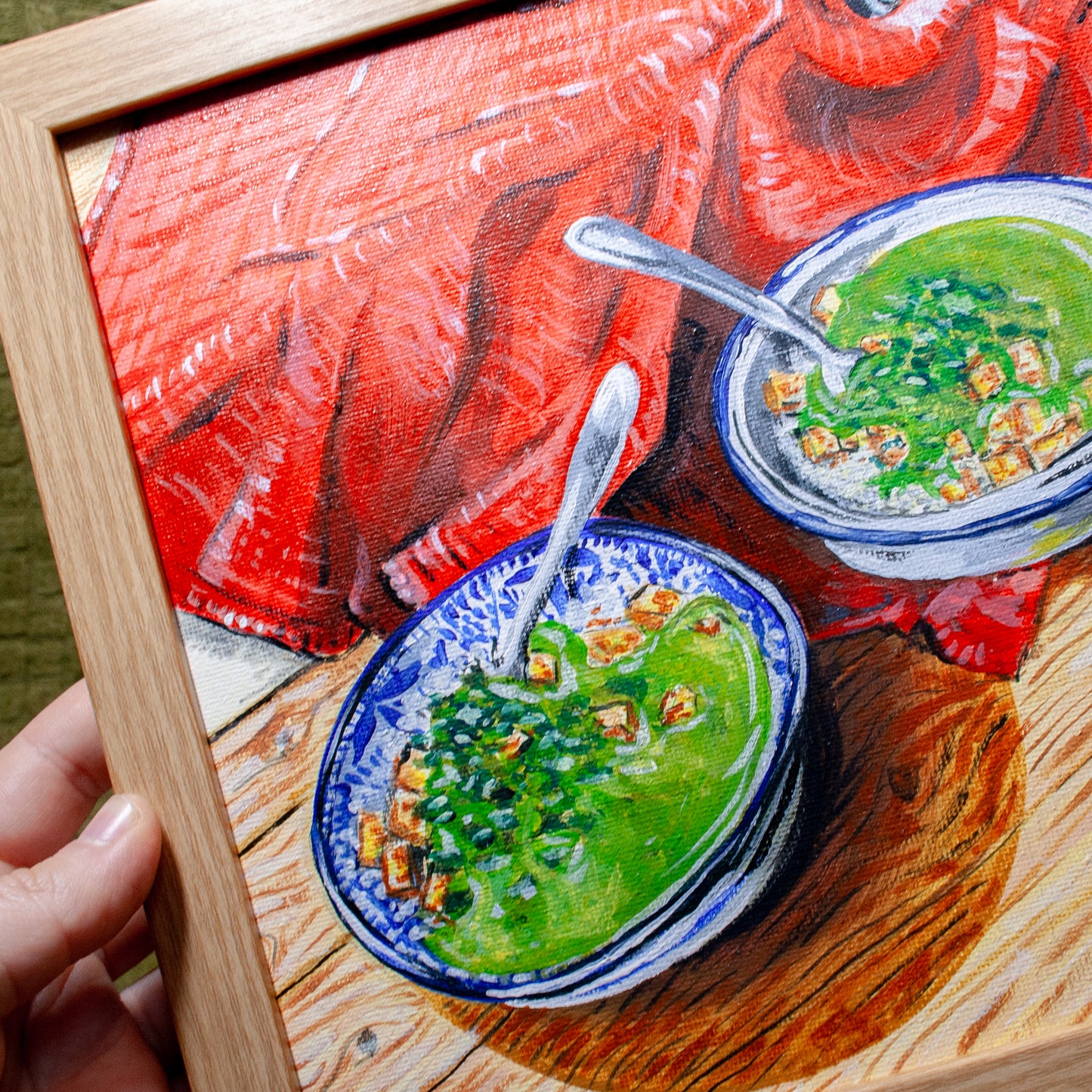 'Our Bowls' Framed Painting