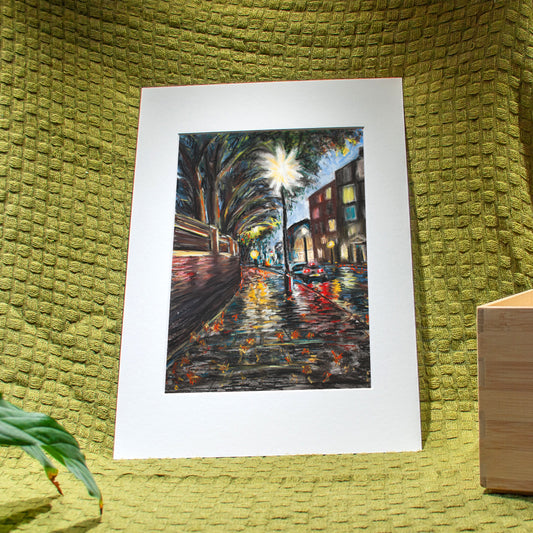 'Shiny Streets' Giclée Art Print