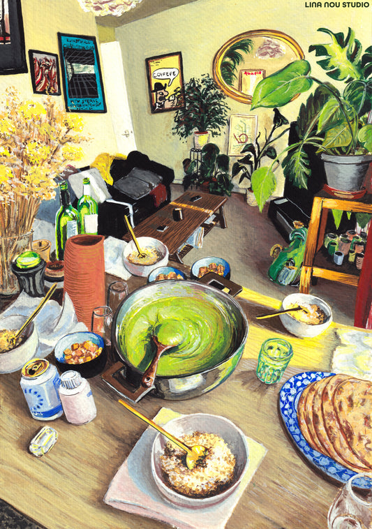 'Nourishing Summer Evening' Giclée Art Print