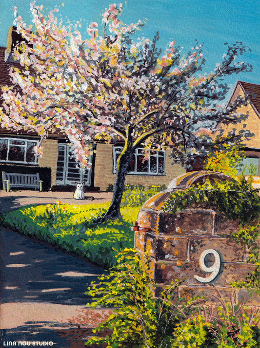 'Spring at Number 9' Giclée Art Print