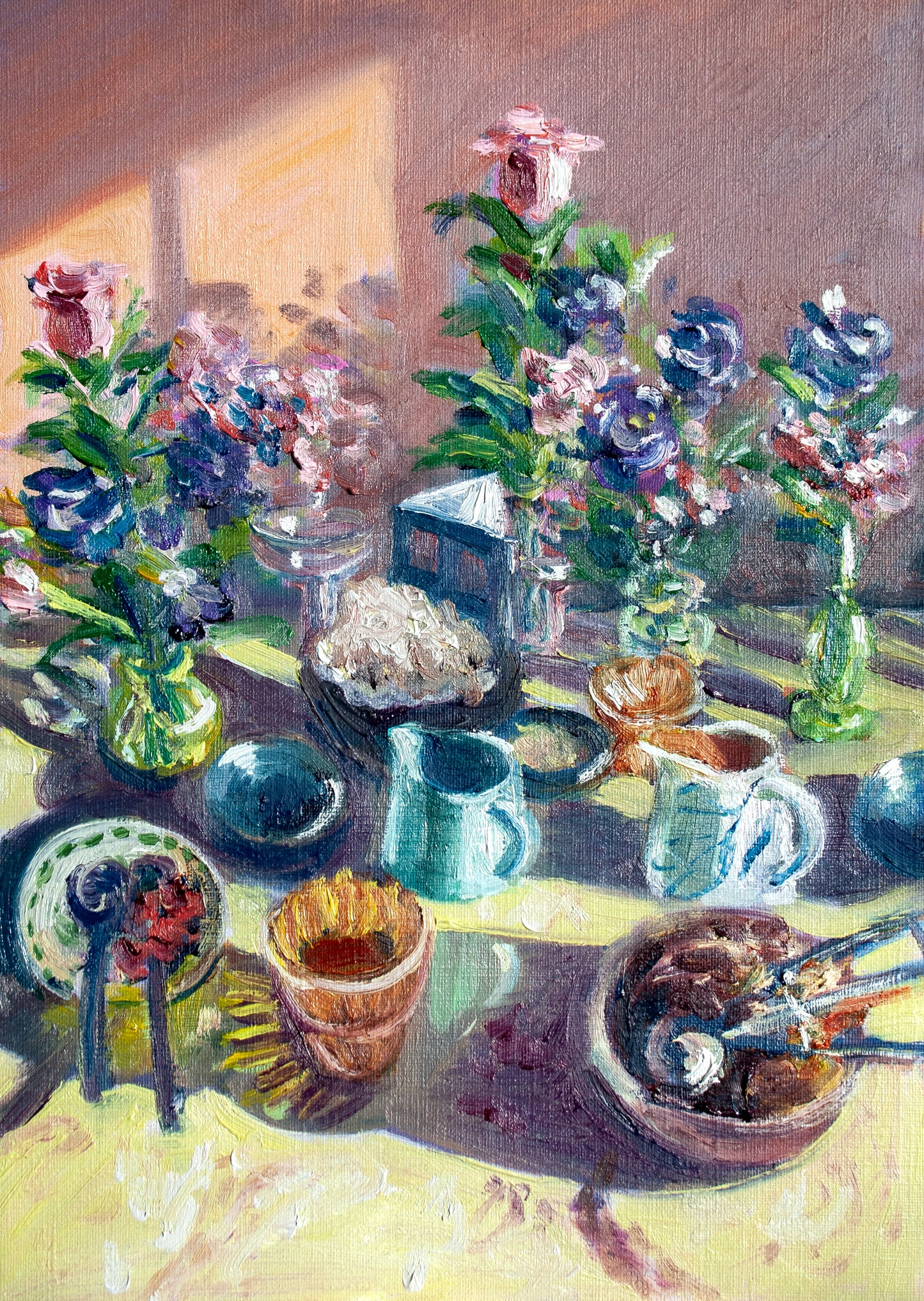 'Sundaes on a Summer Sunday' Oil Painting