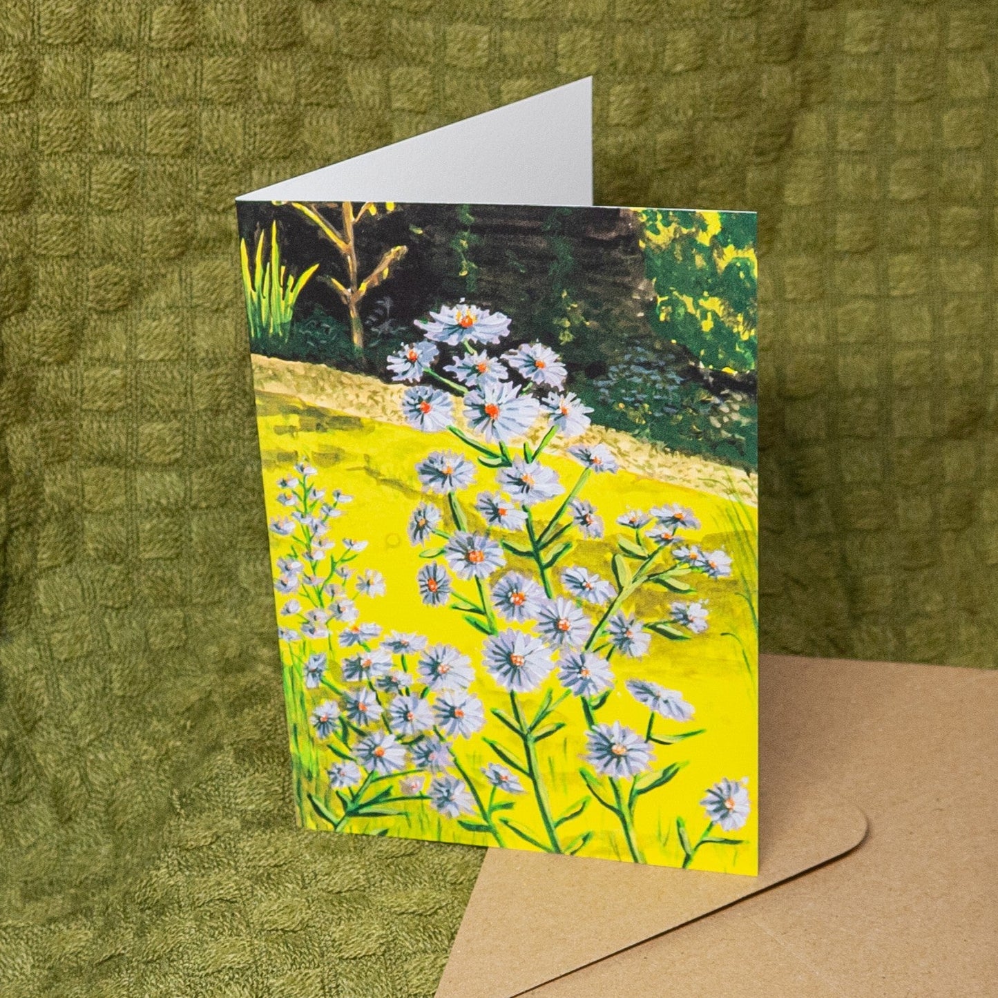 'Purple Daisies' Card