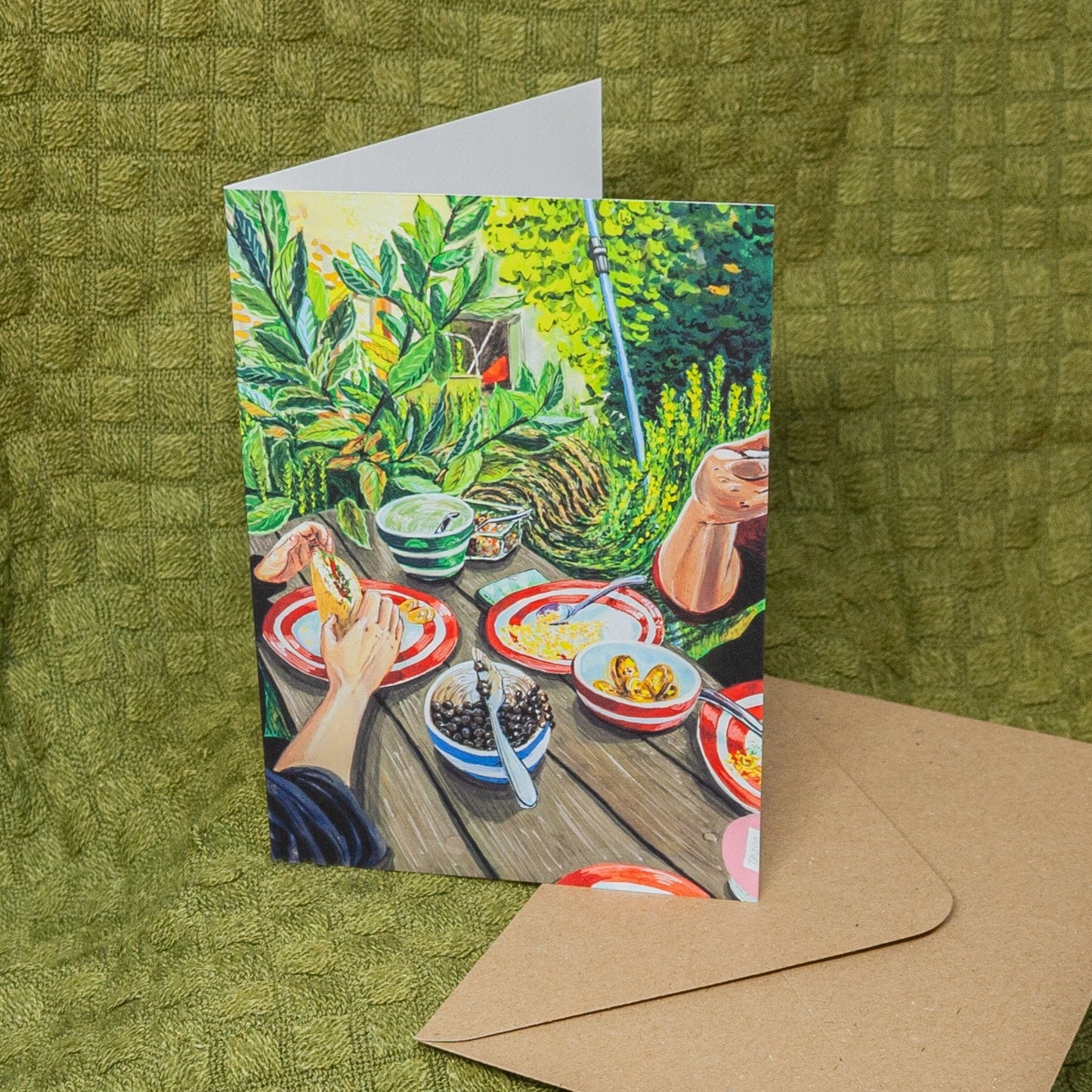 'Eating in the Wild Garden' Card